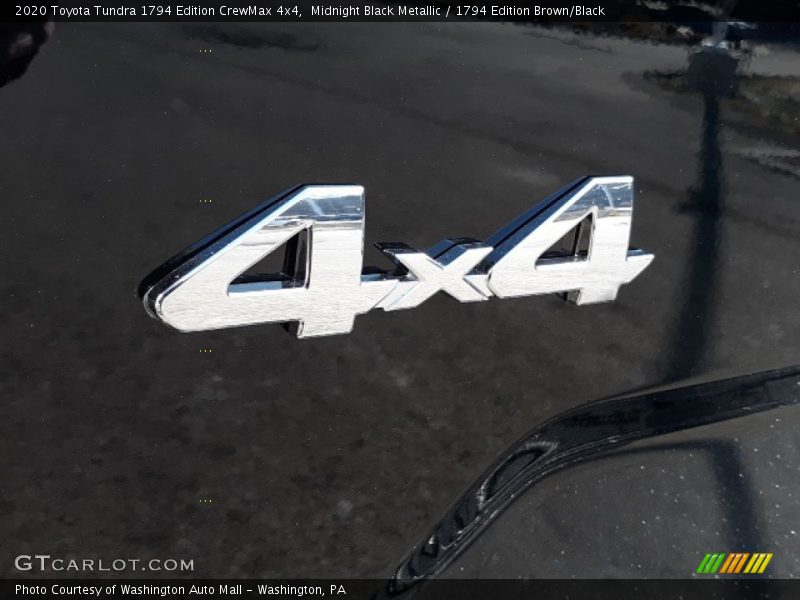Midnight Black Metallic / 1794 Edition Brown/Black 2020 Toyota Tundra 1794 Edition CrewMax 4x4