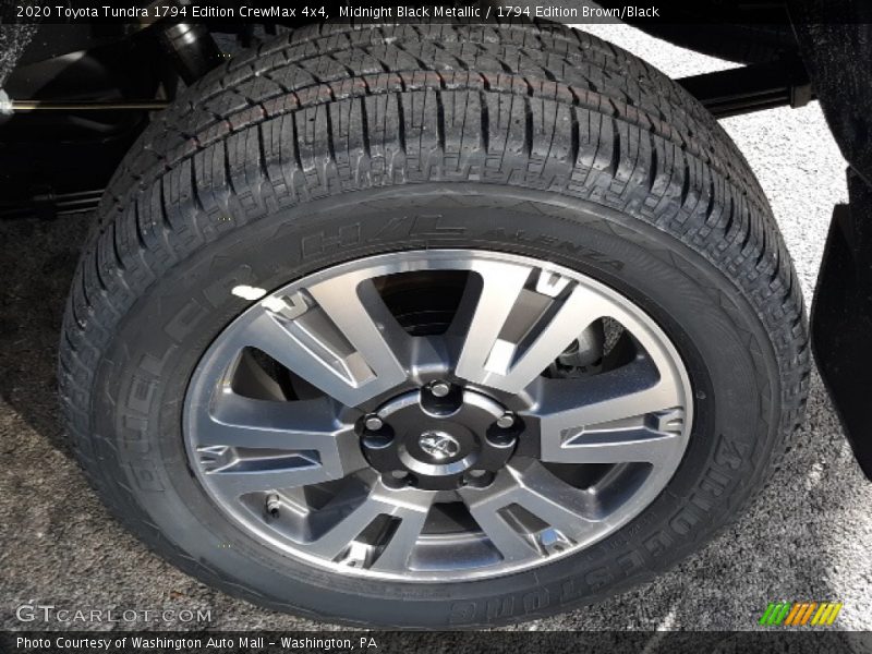 Midnight Black Metallic / 1794 Edition Brown/Black 2020 Toyota Tundra 1794 Edition CrewMax 4x4