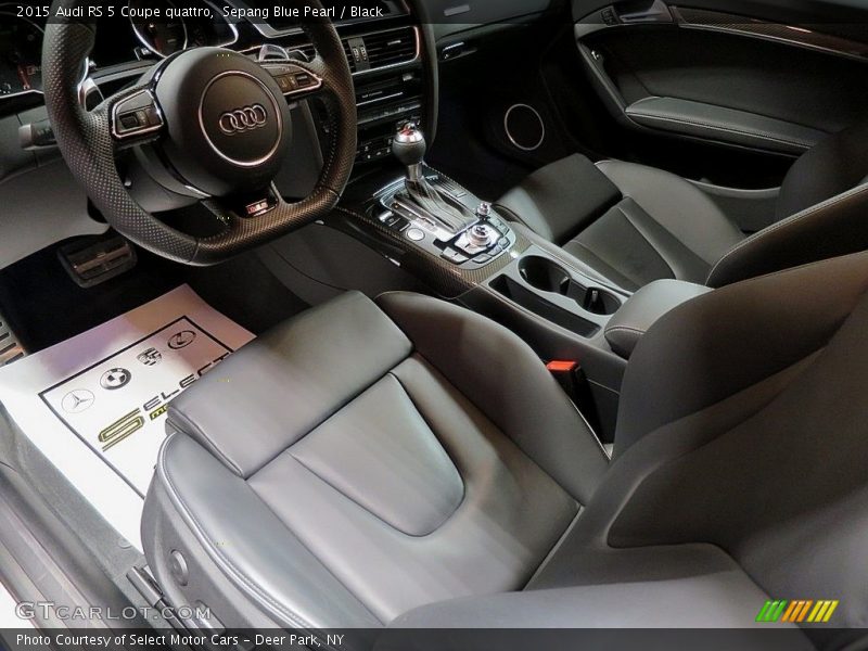 Front Seat of 2015 RS 5 Coupe quattro