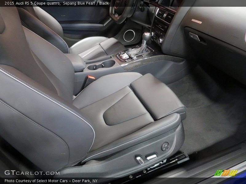 Sepang Blue Pearl / Black 2015 Audi RS 5 Coupe quattro