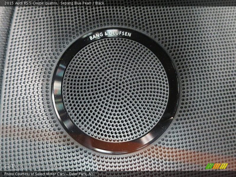 Sepang Blue Pearl / Black 2015 Audi RS 5 Coupe quattro