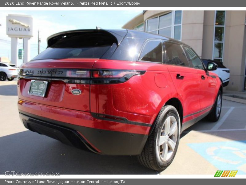 Firenze Red Metallic / Ebony/Ebony 2020 Land Rover Range Rover Velar S