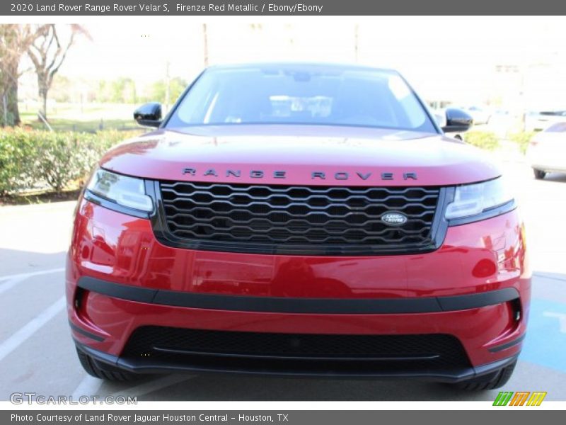 Firenze Red Metallic / Ebony/Ebony 2020 Land Rover Range Rover Velar S