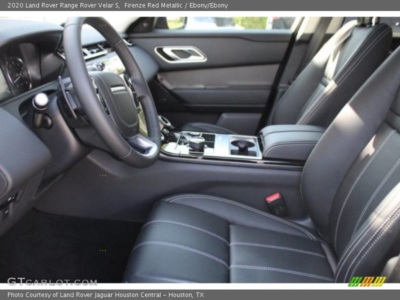 Front Seat of 2020 Range Rover Velar S