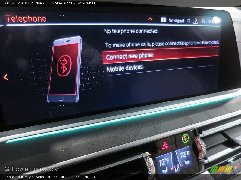 Alpine White / Ivory White 2019 BMW X7 xDrive50i