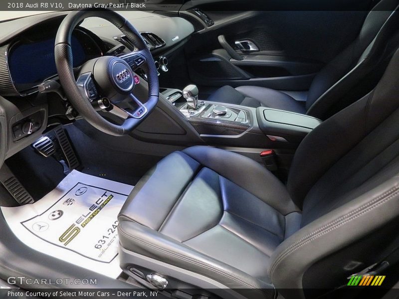 2018 R8 V10 Black Interior
