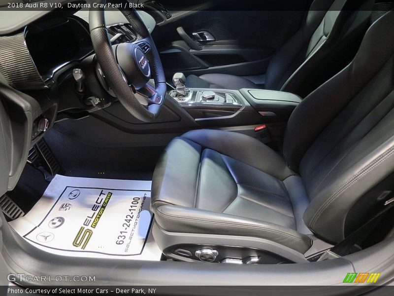 Front Seat of 2018 R8 V10