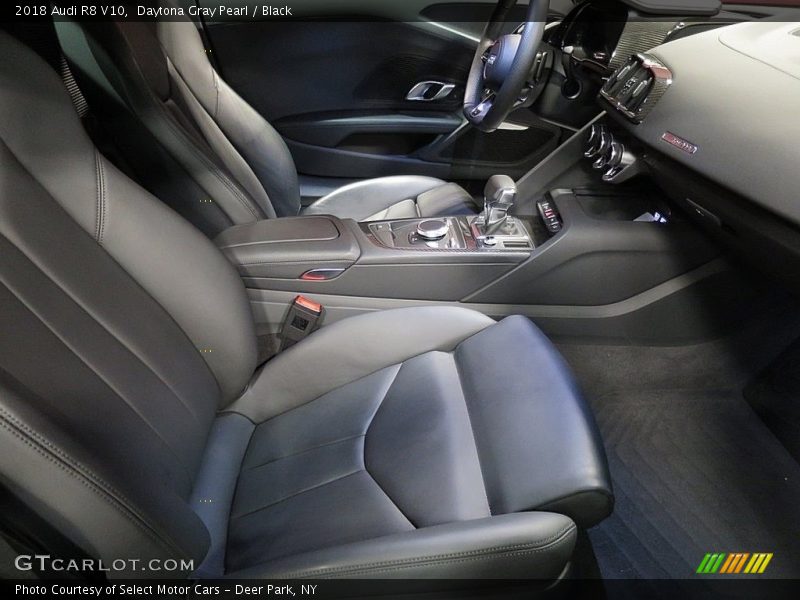 Front Seat of 2018 R8 V10