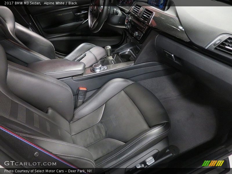 Front Seat of 2017 M3 Sedan