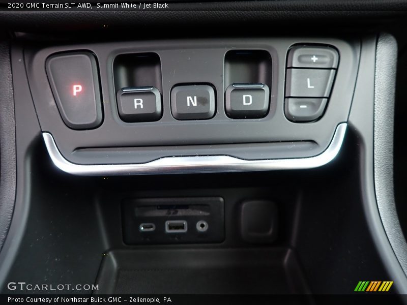 Summit White / Jet Black 2020 GMC Terrain SLT AWD