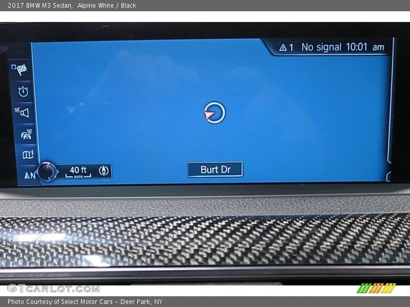 Alpine White / Black 2017 BMW M3 Sedan