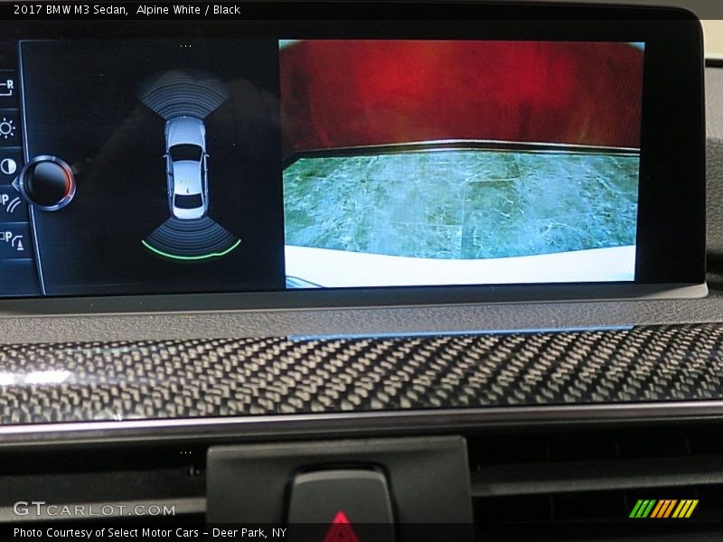 Alpine White / Black 2017 BMW M3 Sedan