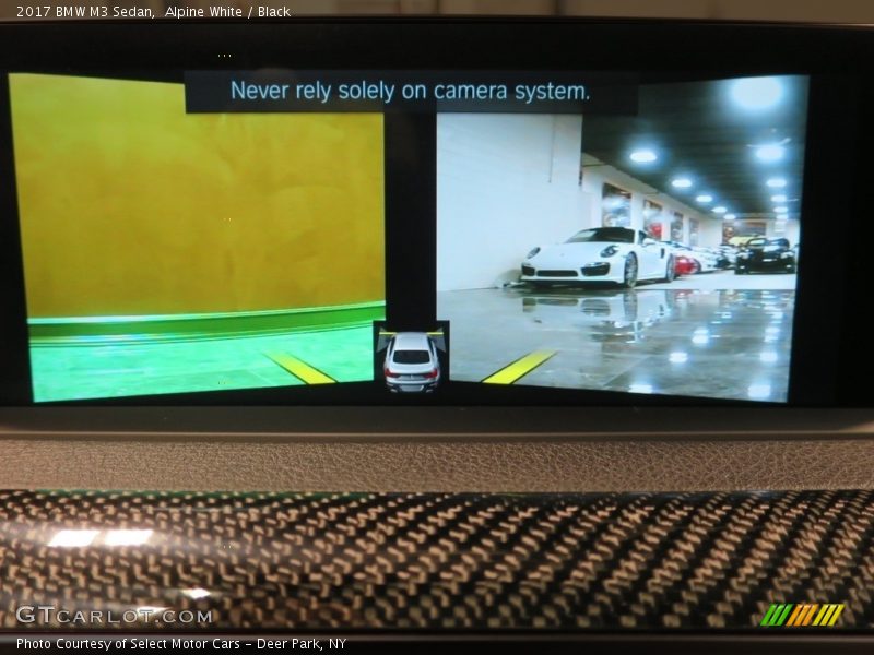 Alpine White / Black 2017 BMW M3 Sedan