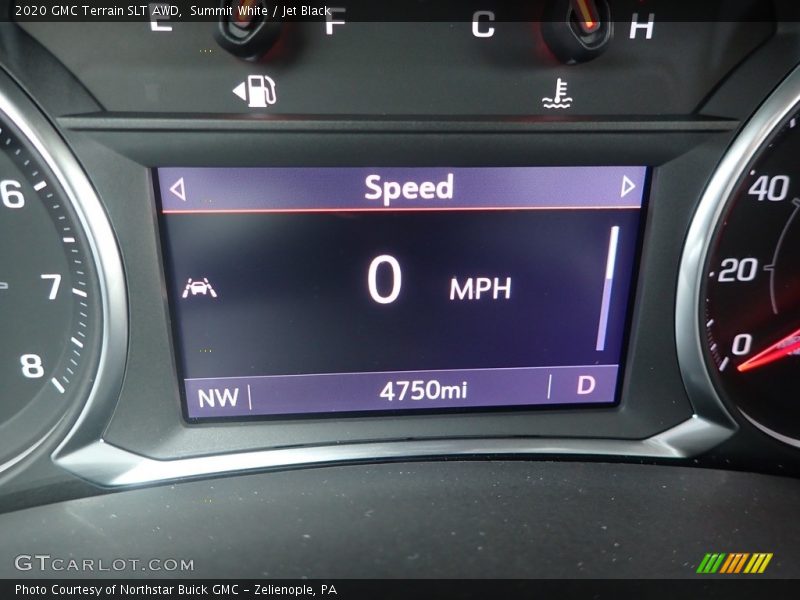 Summit White / Jet Black 2020 GMC Terrain SLT AWD