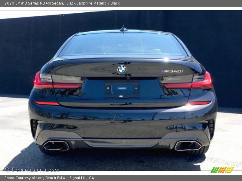 Black Sapphire Metallic / Black 2020 BMW 3 Series M340i Sedan
