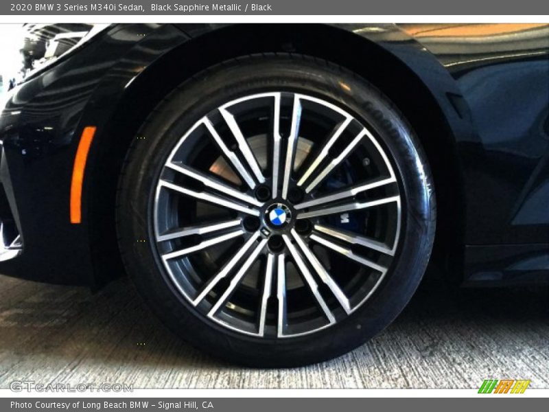 Black Sapphire Metallic / Black 2020 BMW 3 Series M340i Sedan