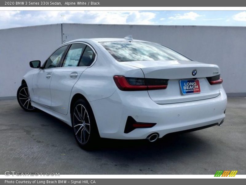 Alpine White / Black 2020 BMW 3 Series 330i Sedan