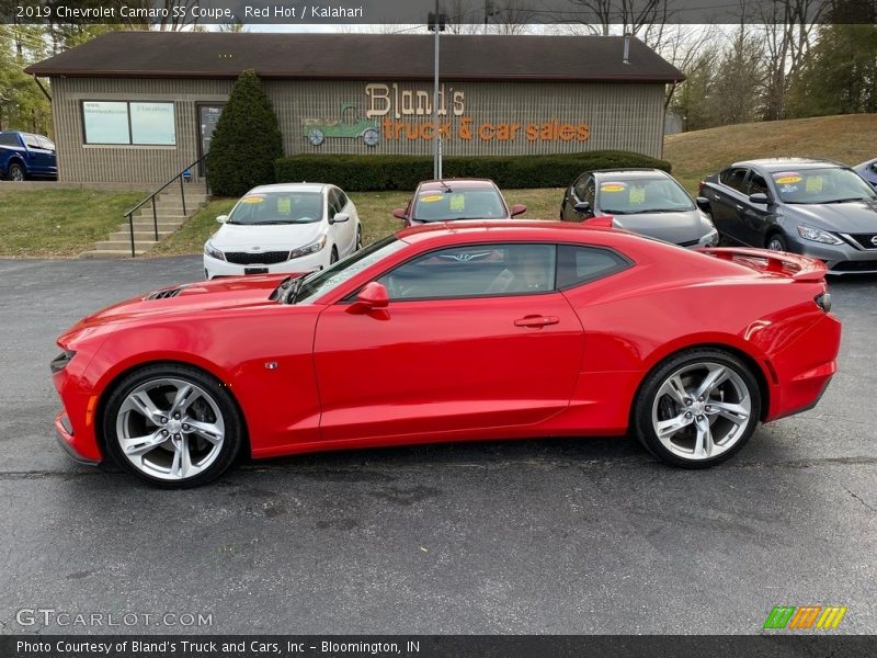 Red Hot / Kalahari 2019 Chevrolet Camaro SS Coupe