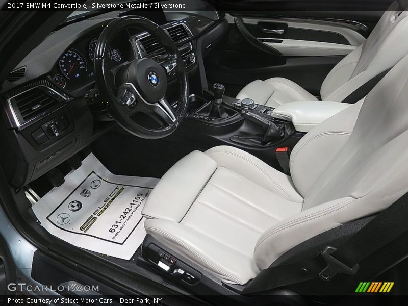  2017 M4 Convertible Silverstone Interior