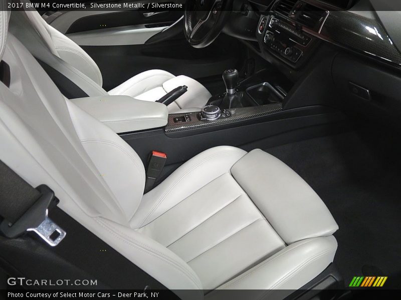 Front Seat of 2017 M4 Convertible