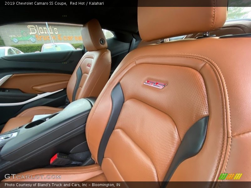 Front Seat of 2019 Camaro SS Coupe