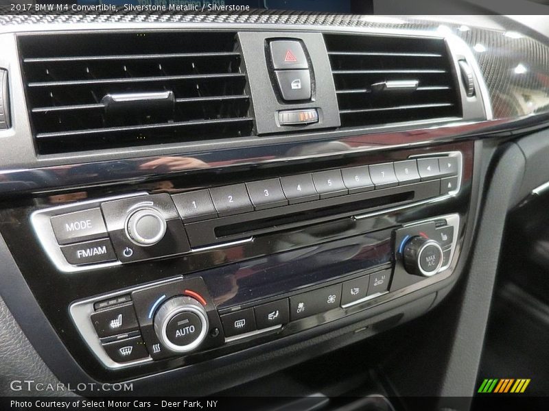 Controls of 2017 M4 Convertible