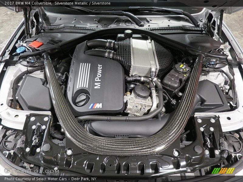  2017 M4 Convertible Engine - 3.0 Liter M TwinPower Turbocharged DOHC 24-Valve VVT Inline 6 Cylinder