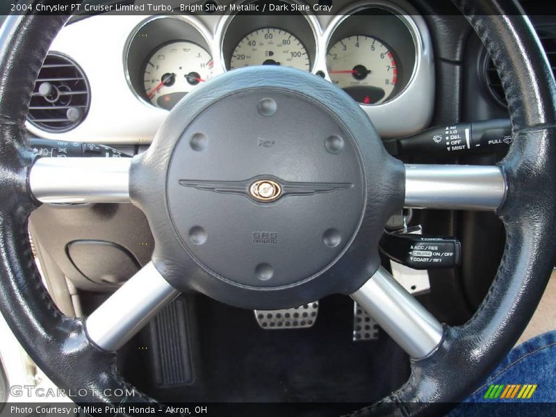 Bright Silver Metallic / Dark Slate Gray 2004 Chrysler PT Cruiser Limited Turbo