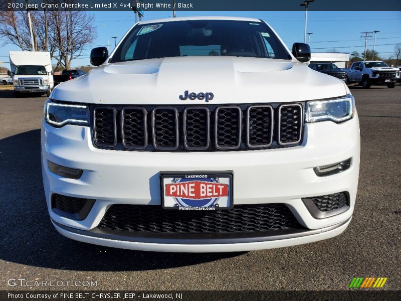 Bright White / Black 2020 Jeep Grand Cherokee Limited X 4x4