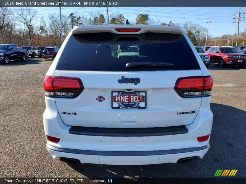 Bright White / Black 2020 Jeep Grand Cherokee Limited X 4x4