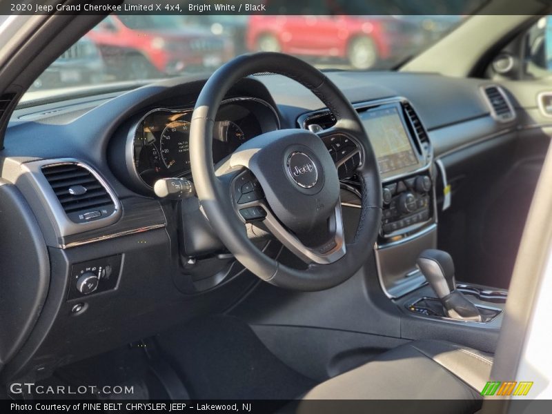 Bright White / Black 2020 Jeep Grand Cherokee Limited X 4x4