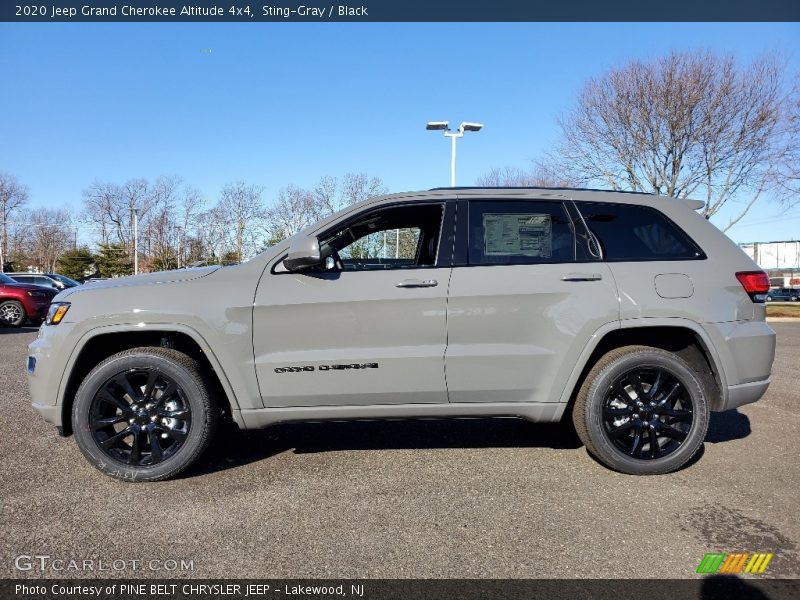 Sting-Gray / Black 2020 Jeep Grand Cherokee Altitude 4x4