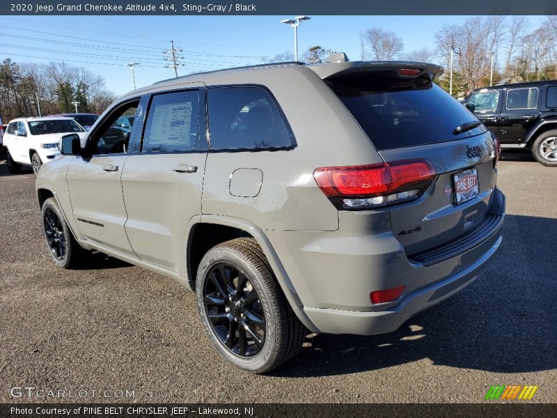 Sting-Gray / Black 2020 Jeep Grand Cherokee Altitude 4x4