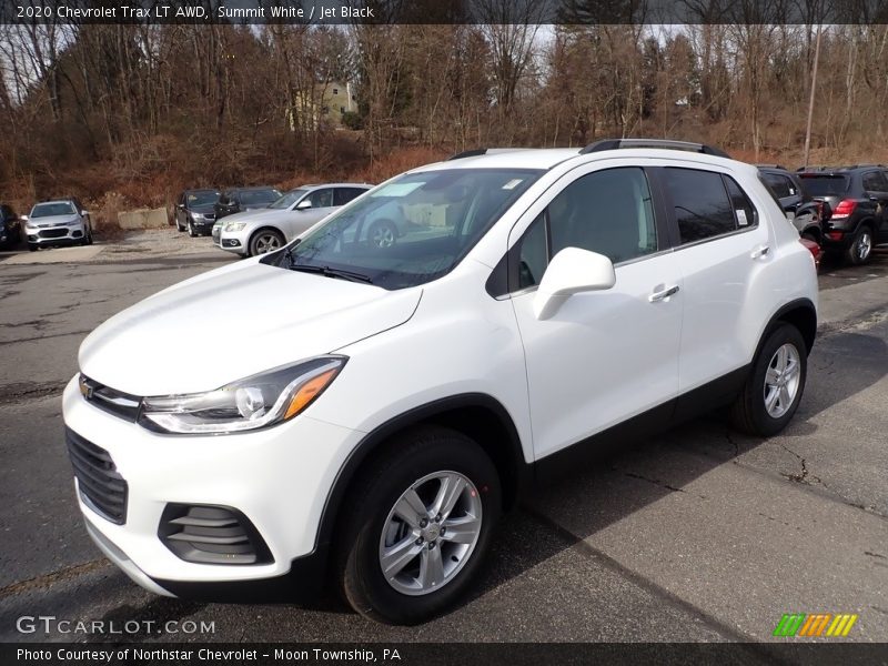 Summit White / Jet Black 2020 Chevrolet Trax LT AWD