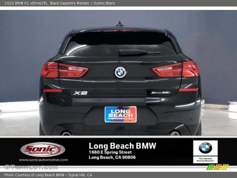 Black Sapphire Metallic / Oyster/Black 2020 BMW X2 xDrive28i