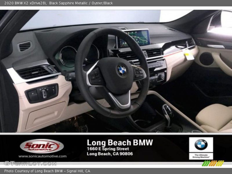 Black Sapphire Metallic / Oyster/Black 2020 BMW X2 xDrive28i