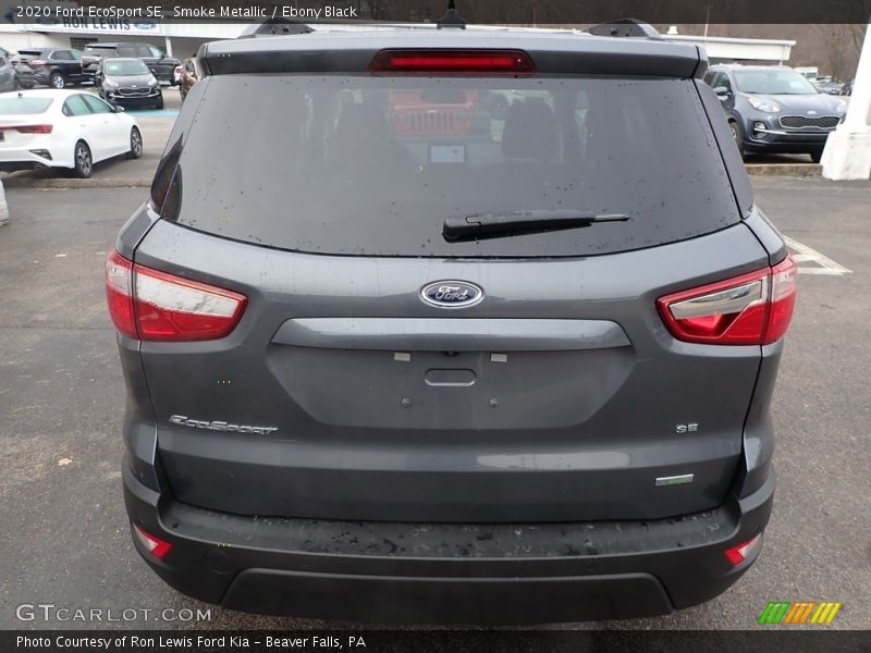 Smoke Metallic / Ebony Black 2020 Ford EcoSport SE