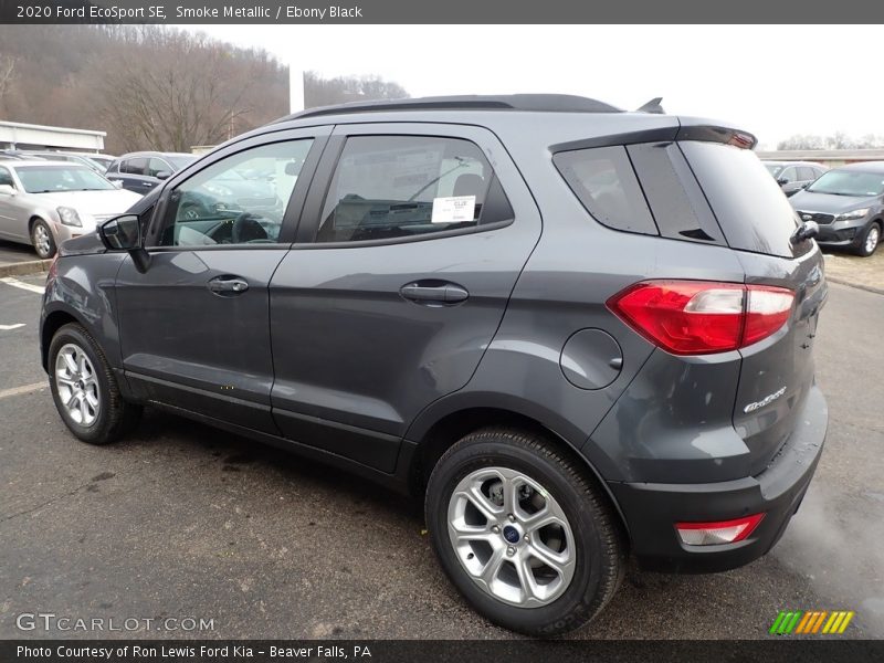 Smoke Metallic / Ebony Black 2020 Ford EcoSport SE