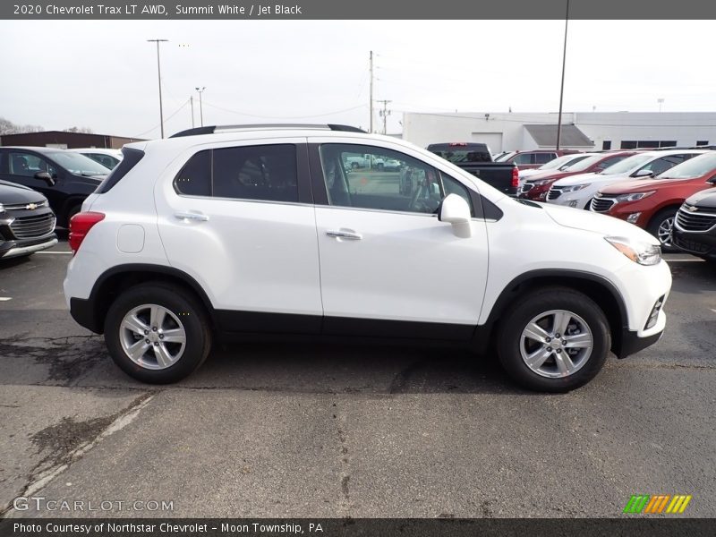 Summit White / Jet Black 2020 Chevrolet Trax LT AWD