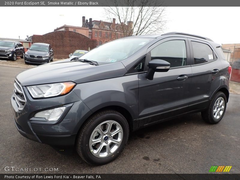 Smoke Metallic / Ebony Black 2020 Ford EcoSport SE