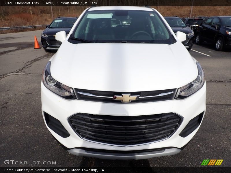 Summit White / Jet Black 2020 Chevrolet Trax LT AWD