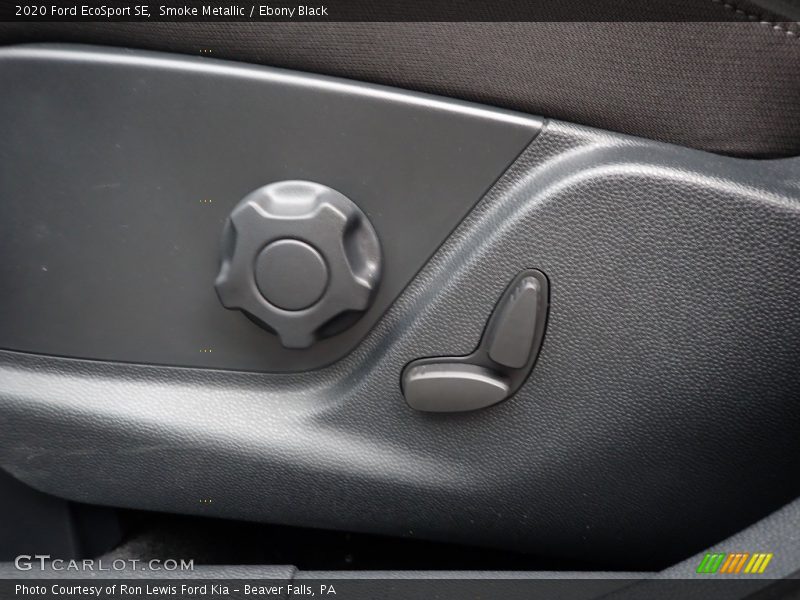 Smoke Metallic / Ebony Black 2020 Ford EcoSport SE