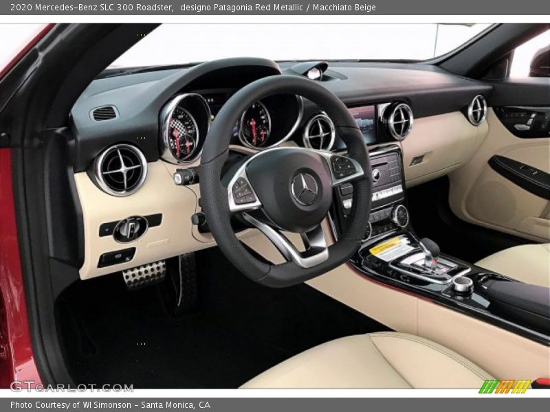 Dashboard of 2020 SLC 300 Roadster