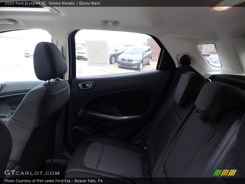 Smoke Metallic / Ebony Black 2020 Ford EcoSport SE