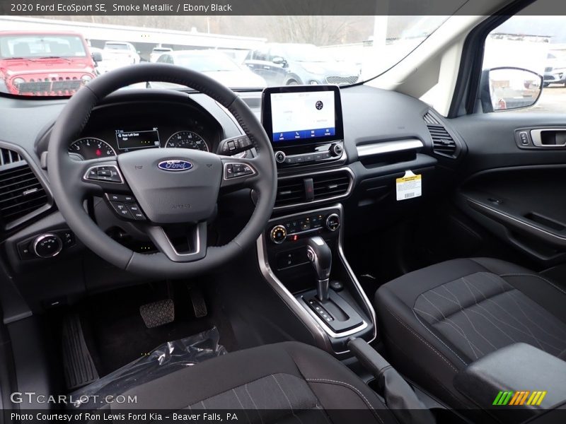 Smoke Metallic / Ebony Black 2020 Ford EcoSport SE