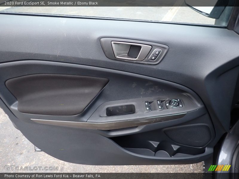 Smoke Metallic / Ebony Black 2020 Ford EcoSport SE