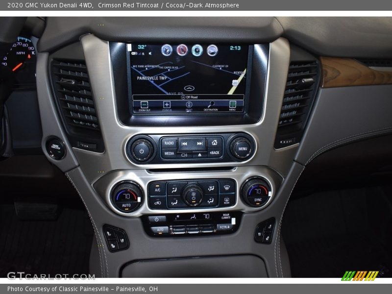 Controls of 2020 Yukon Denali 4WD