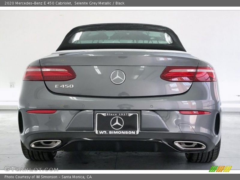Selenite Grey Metallic / Black 2020 Mercedes-Benz E 450 Cabriolet