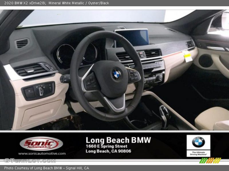 Mineral White Metallic / Oyster/Black 2020 BMW X2 xDrive28i
