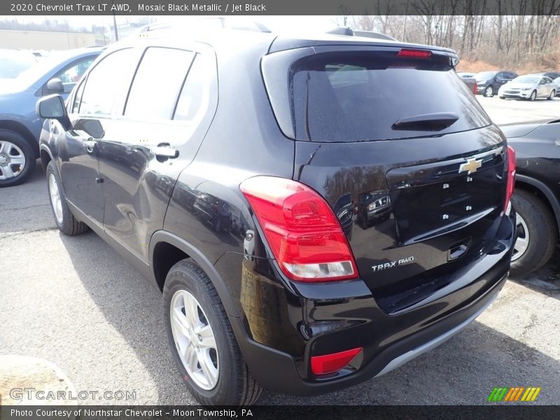 Mosaic Black Metallic / Jet Black 2020 Chevrolet Trax LT AWD